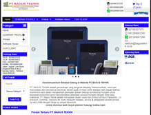 Tablet Screenshot of pabxpanasonic.net